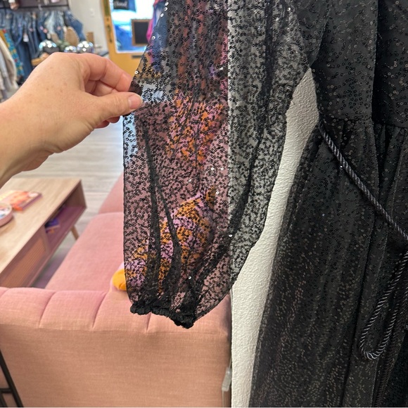 City Chic Luxe Starry Nights sequin maxi dress NWT - Picture 10 of 13